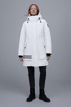 Chamarras Canada Goose Mujer México - Toronto Abrigos Blancos / Negros PE9061345